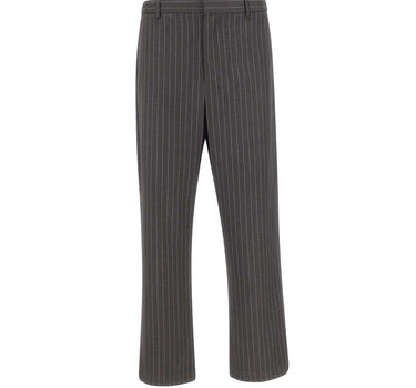 IMP MADE FOR PLEASURE Pantaloni gessati GREY Uomo 