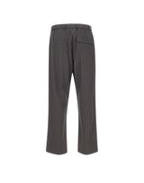 IMP MADE FOR PLEASURE Pantaloni gessati GREY Uomo 