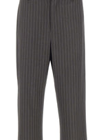 IMP MADE FOR PLEASURE Pantaloni gessati GREY Uomo 