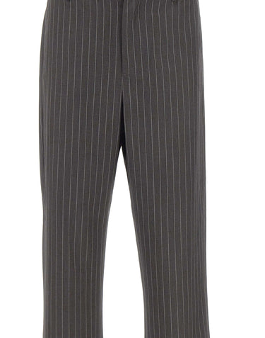 IMP MADE FOR PLEASURE Pantaloni gessati GREY Uomo 