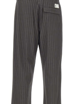 IMP MADE FOR PLEASURE Pantaloni gessati GREY Uomo 