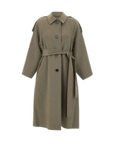 IRO Cappotto "Aqualung" GREY Donna 