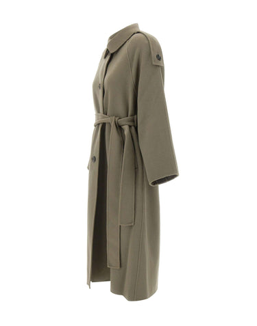 IRO Cappotto "Aqualung" GREY Donna 