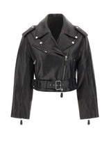 IRO Giacca in pelle "Georgia" BLACK Donna 
