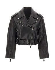 IRO Giacca in pelle "Georgia" BLACK Donna 