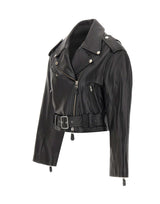 IRO Giacca in pelle "Georgia" BLACK Donna 