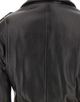 IRO Giacca in pelle "Georgia" BLACK Donna 