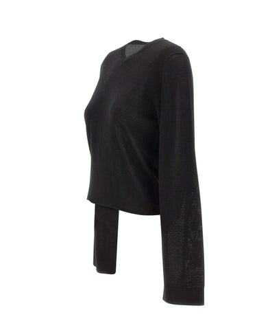 IRO Maglia "Infini" BLACK Donna 