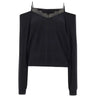 IRO Maglia "Ivoire" BLACK Donna 