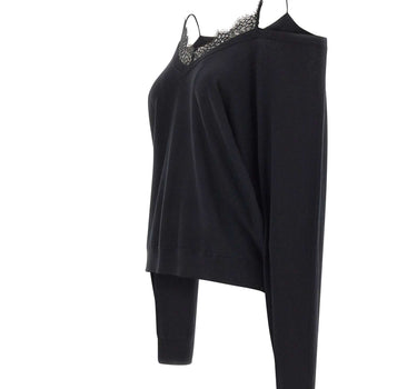 IRO Maglia "Ivoire" BLACK Donna 