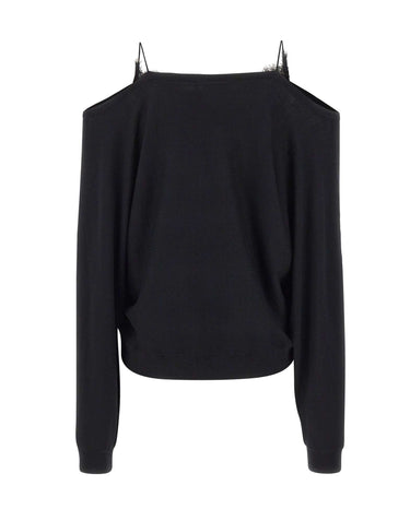 IRO Maglia "Ivoire" BLACK Donna 
