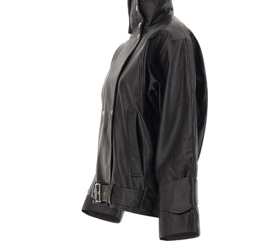 IRO Giacca in pelle "Rubis" BLACK Donna 