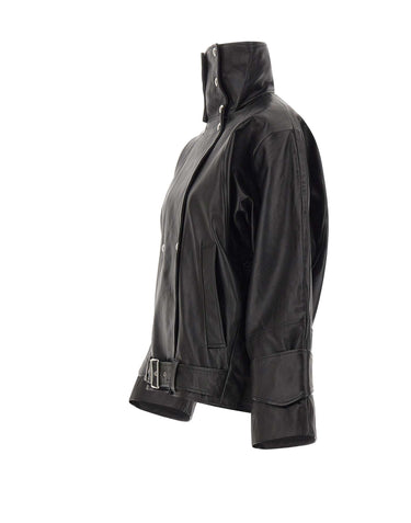 IRO Giacca in pelle "Rubis" BLACK Donna 