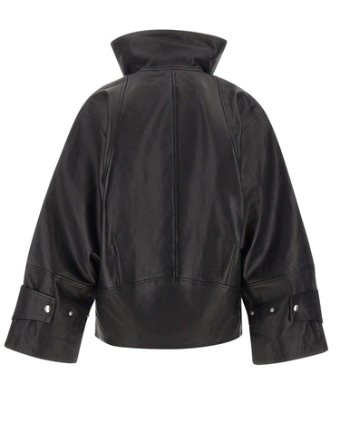 IRO Giacca in pelle "Rubis" BLACK Donna 