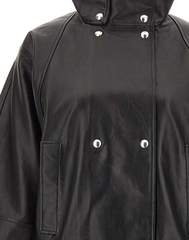 IRO Giacca in pelle "Rubis" BLACK Donna 