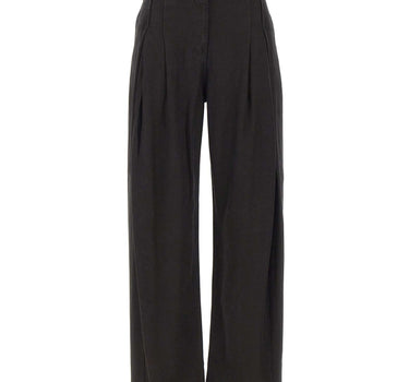 IRO Pantaloni "Flowy" BLACK Donna 