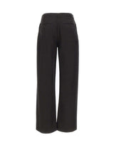 IRO Pantaloni "Flowy" BLACK Donna 