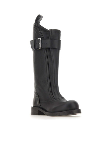 IRO Stivali biker in pelle BLACK Donna 
