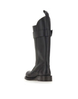 IRO Stivali biker in pelle BLACK Donna 