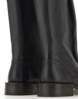 IRO Stivali biker in pelle BLACK Donna 