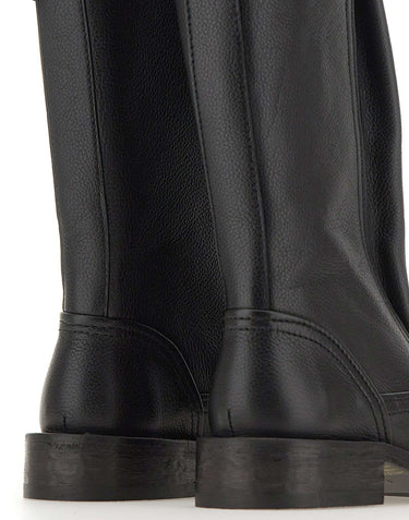 IRO Stivali biker in pelle BLACK Donna 