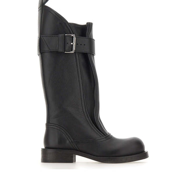 IRO Stivali biker in pelle BLACK Donna 