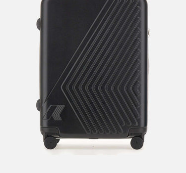 K-WAY Valigia "Eudoxieur Logo" BLACK Uomo 