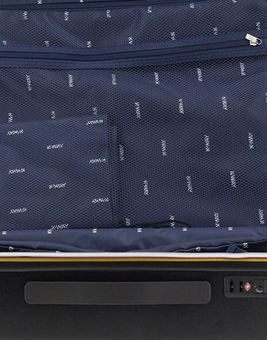 K-WAY Valigia "Eudoxieur Logo" BLACK Uomo 