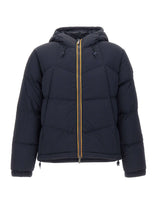 K-WAY Piumino corto trapuntato BLUE Uomo 