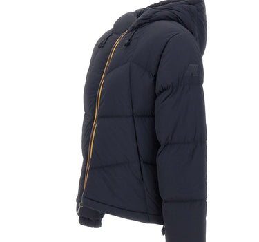 K-WAY Piumino corto trapuntato BLUE Uomo 