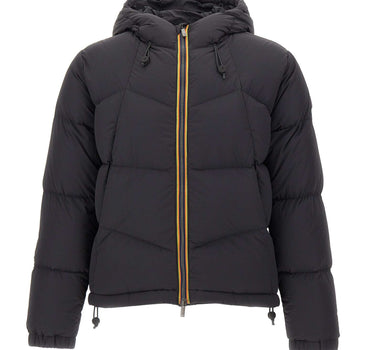 K-WAY Piumino corto trapuntato GREY Uomo 