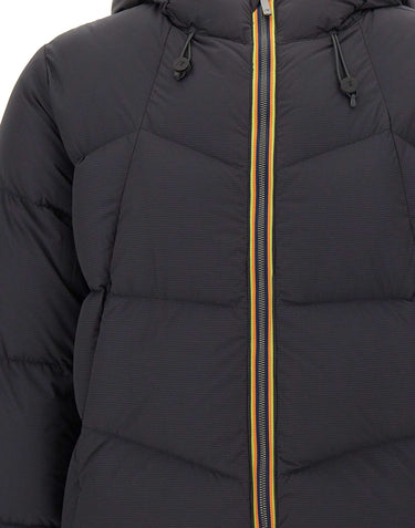 K-WAY Piumino corto trapuntato GREY Uomo 