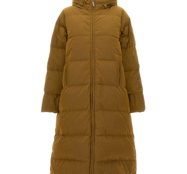 K-WAY Piumino lungo trapuntato BROWN Donna 
