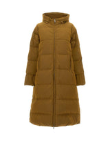 K-WAY Piumino lungo trapuntato BROWN Donna 