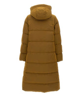 K-WAY Piumino lungo trapuntato BROWN Donna 