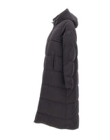 K-WAY Piumino lungo trapuntato BLACK Donna 