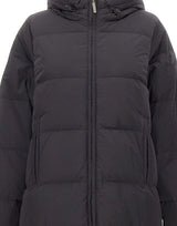 K-WAY Piumino lungo trapuntato BLACK Donna 