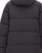 K-WAY Piumino lungo trapuntato BLACK Donna 