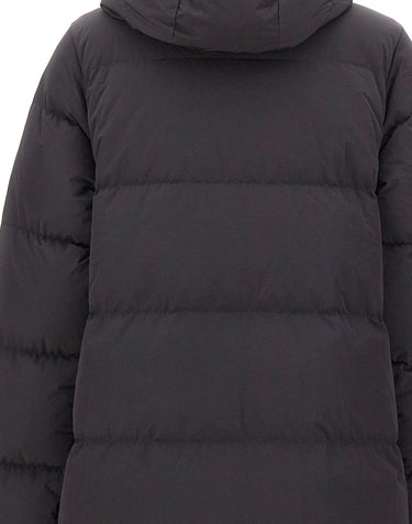 K-WAY Piumino lungo trapuntato BLACK Donna 