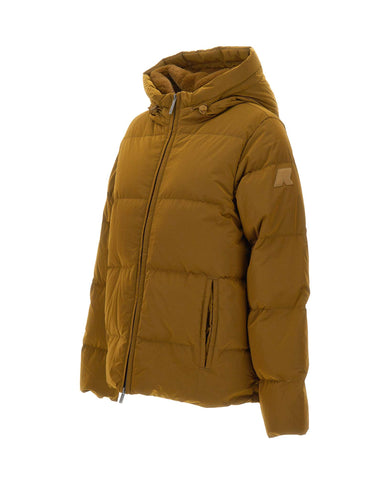 K-WAY Piumino corto trapuntato BROWN Donna 
