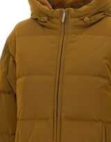K-WAY Piumino corto trapuntato BROWN Donna 