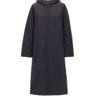 K-WAY Parka lungo in nylon GREY Donna 