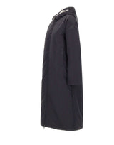 K-WAY Parka lungo in nylon GREY Donna 