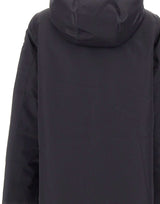 K-WAY Parka lungo in nylon GREY Donna 