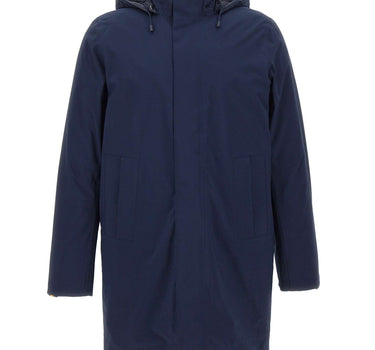 K-WAY Parka "Thomal" BLUE Uomo 