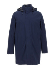 K-WAY Parka "Thomal" BLUE Uomo 