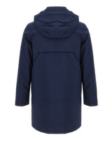 K-WAY Parka "Thomal" BLUE Uomo 