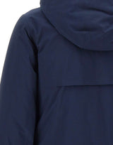 K-WAY Parka "Thomal" BLUE Uomo 