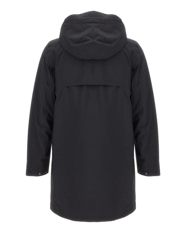 K-WAY Parka "Thomal" BLACK Uomo 