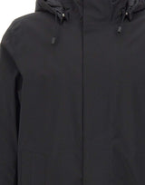 K-WAY Parka "Thomal" BLACK Uomo 